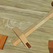 Pointage du trusquin pour tirer d'épaisseur