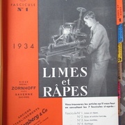 Fascicule 1: limes et râpes. Catalogue Goldenberg 1934