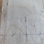 Et petit à petit les paires de perçage converge vers le centre, jusqu'à un bel alignement!