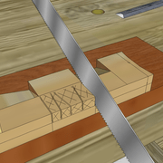 **ENTAILLE N° 5 :** sciage des joues et des enlèvements .