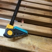 Blocage de l'ensemble à 90°