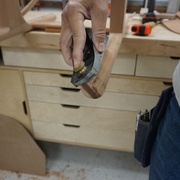 Rafinage jusqu'à la dimension finale au rabot.