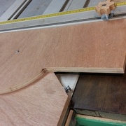 Butée de positionnement 45°