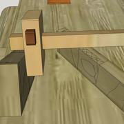 **3c/** trusquinage des fonds d’entailles .