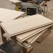 Rainurage du bâti pour accueillir le fond