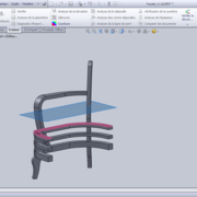 Création du plan décalé pour la traverse basse