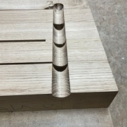 Usinage des pieds sur les deux faces intérieurs