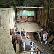 vu d'ensemble avec le début de mezzanine au dessus.