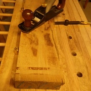 pour raboter en travers fil