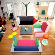 Une partie de la collection  groupe Memphis  1980 1989 https://designmuseum.org/