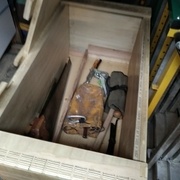 une séparation provisoire pour protéger les scies!