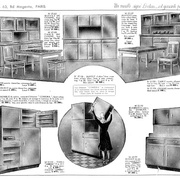 Publicité  Lévitan en 1948-1949, Le premier "Mado" et les éléments COMERA de Marcel Gascoin http://art-utile.blogspot.fr