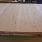 Marches collées à fausse languettes (cp10mm)