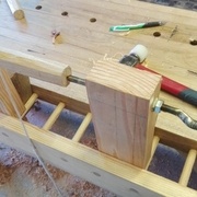 le contre écrou qui vient bloquer la manivelle