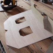 Les bords sont réalisés au fur et à mesure, et numérotés pour ne pas tout confondre !