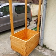 Jardinière cloison.