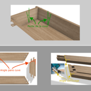 Description des angles de fabrication