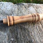 Lime carrée, manche en pommier