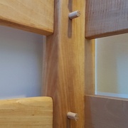 Chevillage des traverses longues.