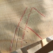 C'est à ce moment que les sigles du charpentier sont établis.