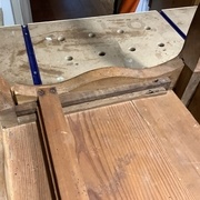 Vue de dessous du "tiroir"