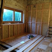 Construction des cloisons
