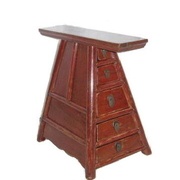 tabouret de barbier chinois en bois laqué 19 eme https://www.art-treasures-gallery.com