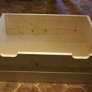 Construction des tiroirs