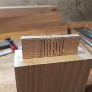 Double tenon en cours...