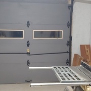 Porte installé avec ses nouveau verre isolé