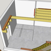 verifications et tracés de pose d escalier traditionnel