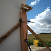 pour poser la poutre