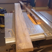 délignage à la scie sous table