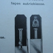 Acier fondu à garantie, marque à l'oeil, Goldenberg 1934