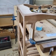 Super rabot rond en chêne vert de mémoire