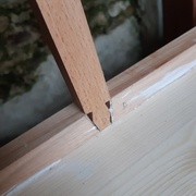 Queue d'aronde montée à l'envers (je me suis senti très bète)