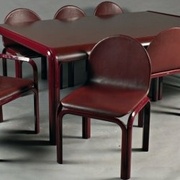 GAE AULENTI   1975 MOBILIER DE SALLE A MANGER http://catalogue.drouot.com