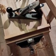 Après le délignage, j'ai raboté les machoires.