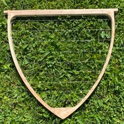 Le cadre terminé et filé