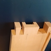 Première pièce taillée sur l'établi