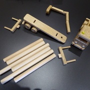 Remorque grue et ranchers démontables