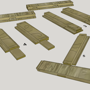 **Analyse de fabrication :** Exécution assemblages, façonnage des feuillures et montage.
