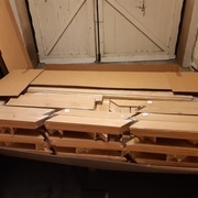 La palette de parquet