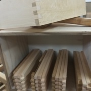 Les paquets de planchettes sont constitués