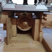 Le gabarit d'usinage des créneaux est opérationnel