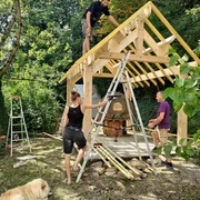 Marquage au cordex de la position des lattes