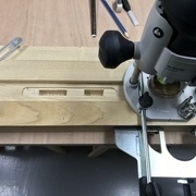 Usinage de l'intérieur à main levée