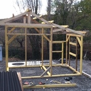 Construction de l'ossature bois