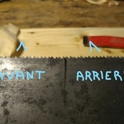 angle plus agressif sur l'arrière