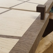 Rendu final de la poignée sur la porte